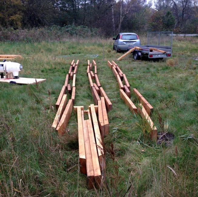 The Dali tower takes shape