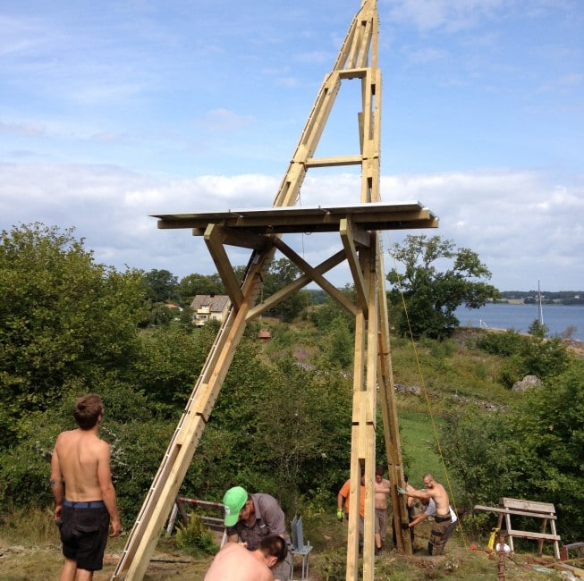 Sweden 2013: Dali PowerTower Lite installation