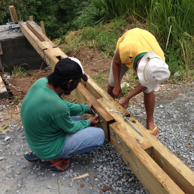 Philippines 2014: Dali PowerTower Lite installation