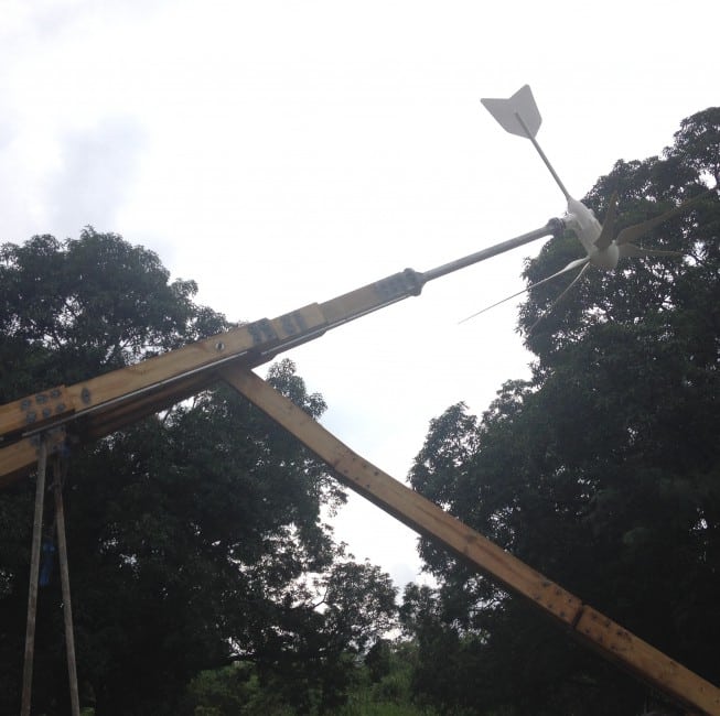 Philippines 2014: Dali PowerTower Lite installation