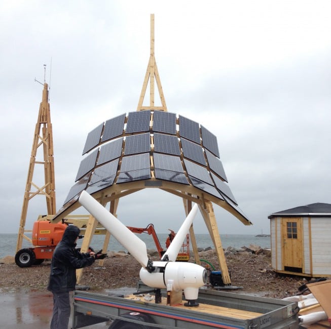 Mounting of the generator