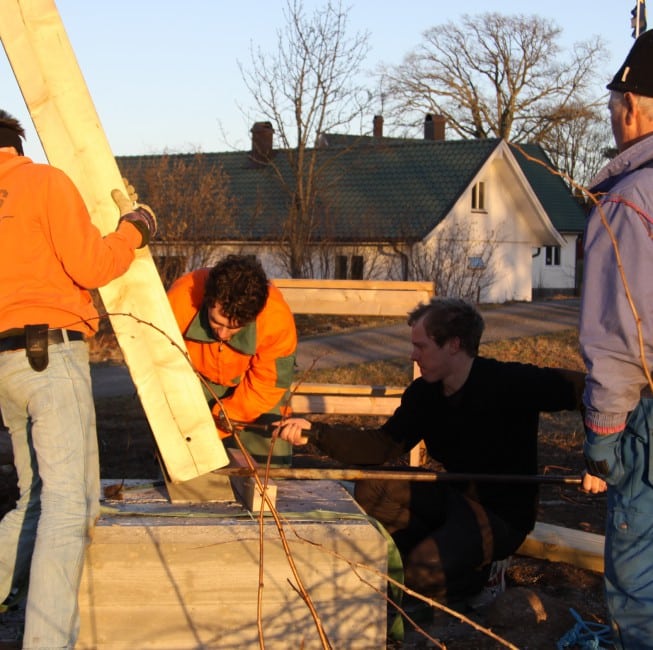 Sweden 2011: Dali tower installation