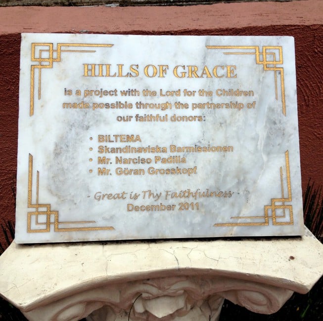 Location: Hills of Grace Foundation